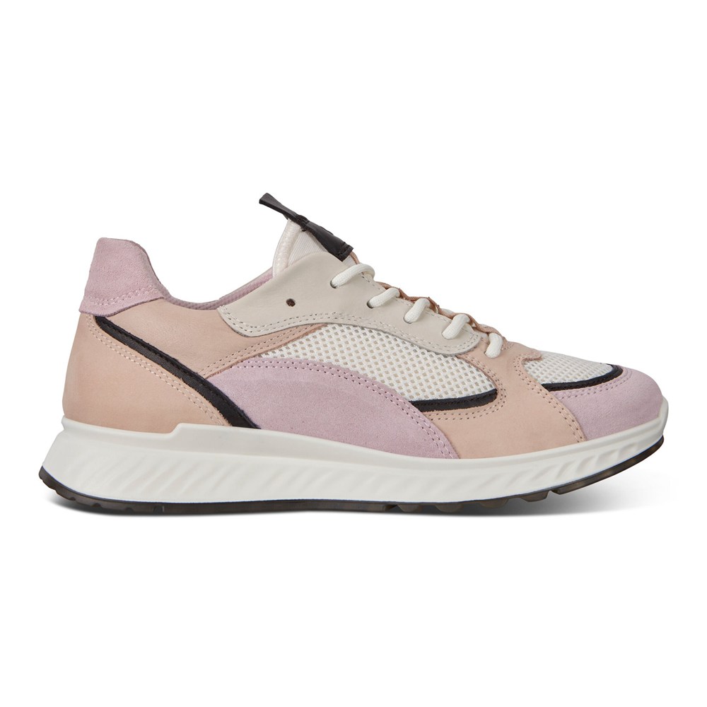 Womens Sneakers - ECCO St.1 - Pink/White/Rose - 5608TNSRO